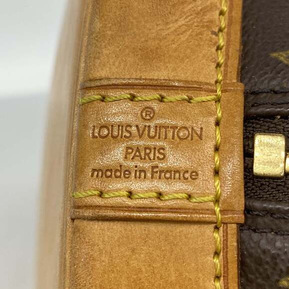 LOUIS VUITTON Brown Monogram Alma Bag - Picture 5 of 10